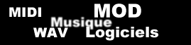 MIDI, WAV, MOD, musique et Logiciel